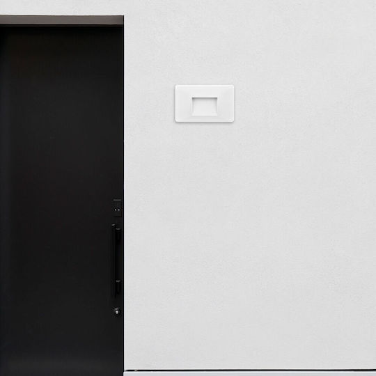 Braytron Wall-Mounted Outdoor Lighting LED IP65 with Adjustable White Light 8.5x13.4cm