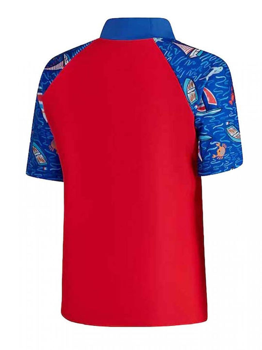 Speedo Digital Παιδικό Μαγιό Σετ Blue/red