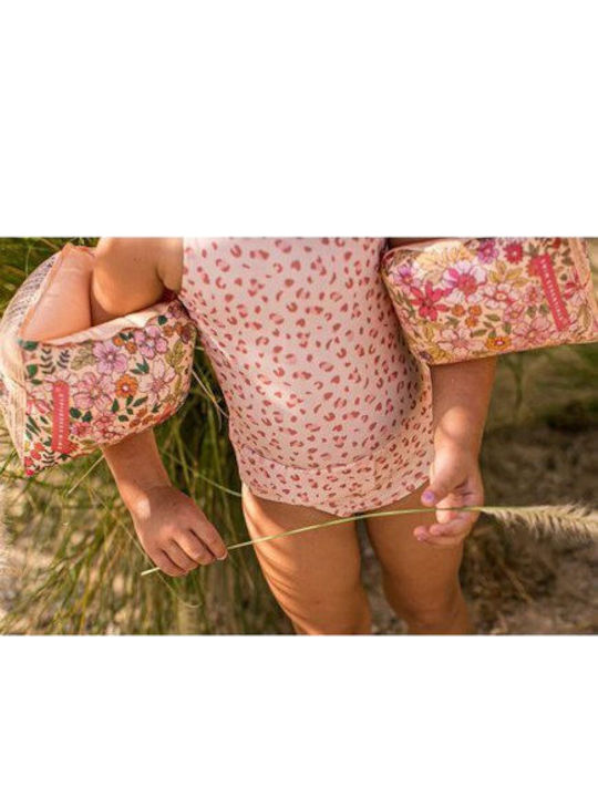 Swim Essentials Детски Бански Една част Old Pink Leopard