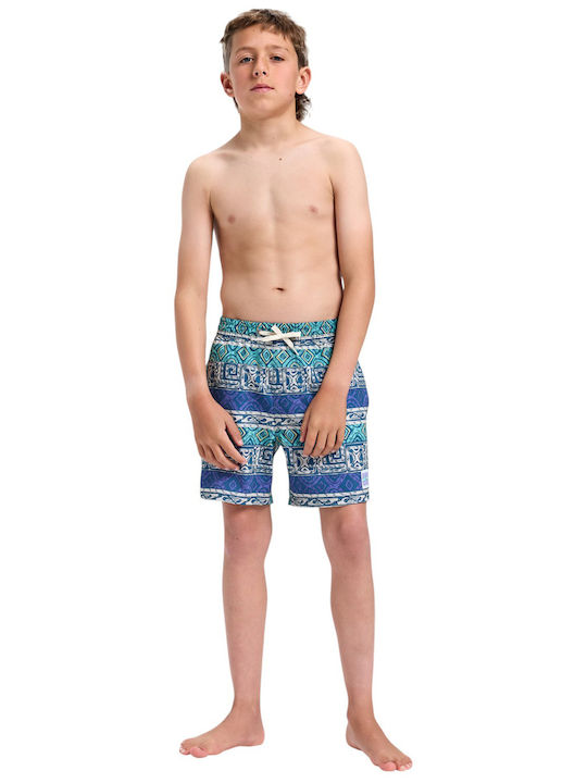 Quiksilver Surfsilk Kids Swimwear Swim Shorts Dusted Peri