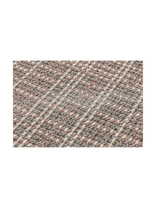 Nikotex Teppiche Rutschfeste Wohnzimmer Teppich Warren Grau-Rosa 160x240