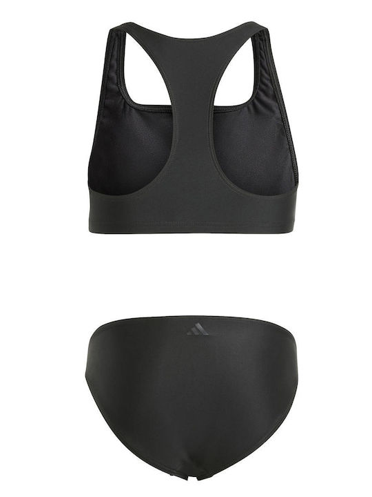 adidas Performance Big Bars Παιδικό Μαγιό Μπικίνι Μαύρο adidas Performance Big Bars Παιδικό Μαγιό Μπικίνι Μαύρο