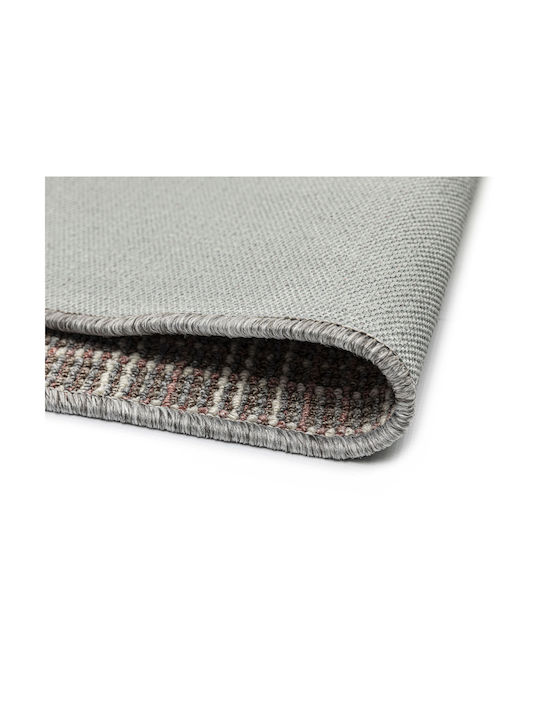 Nikotex Carpets Αντιολισθητικό Χαλί Σαλονιού Warren Γκρι-ροζ 200x250