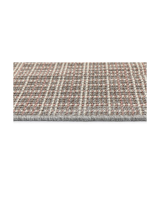 Nikotex Carpets Αντιολισθητικό Χαλί Σαλονιού Warren Γκρι-ροζ 200x250