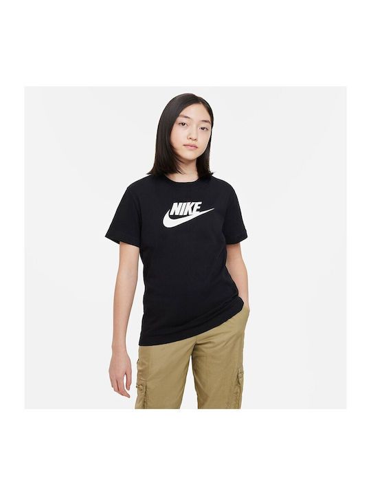 Kids' T-shirt Black Sportswear