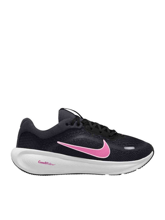 Kids Sports Shoes Running with Laces Black