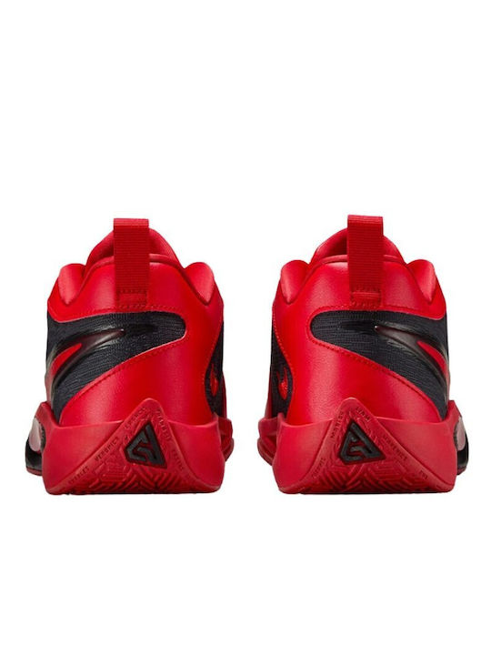 Giannis Freak 6 Gs Αθλητικά Παιδικά Παπούτσια Μπάσκετ με Κορδόνια Μαύρα