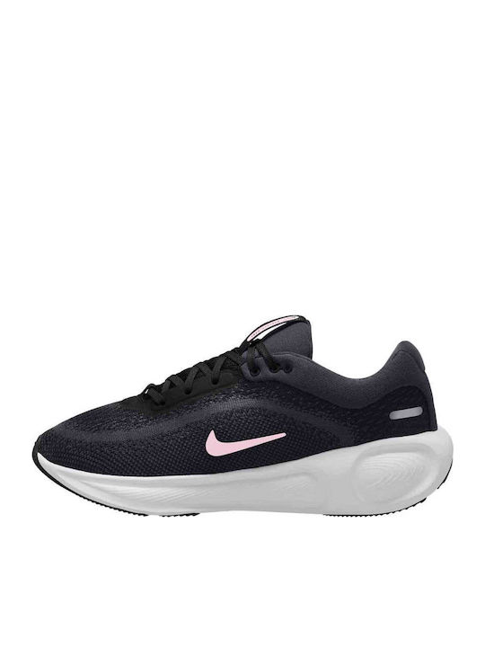 Kids Sports Shoes Running with Laces Black