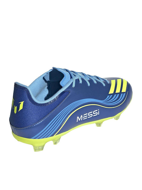 adidas F50 Messi League FG/MG Ποδοσφαιρικά Παπούτσια με Τάπες Μπλε