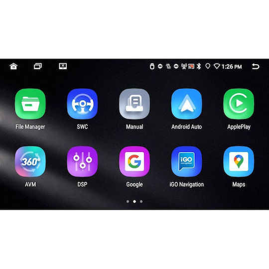 Digital IQ Ηχοσύστημα Αυτοκινήτου (Bluetooth/USB/WiFi/GPS/Apple-Carplay/Android-Auto)