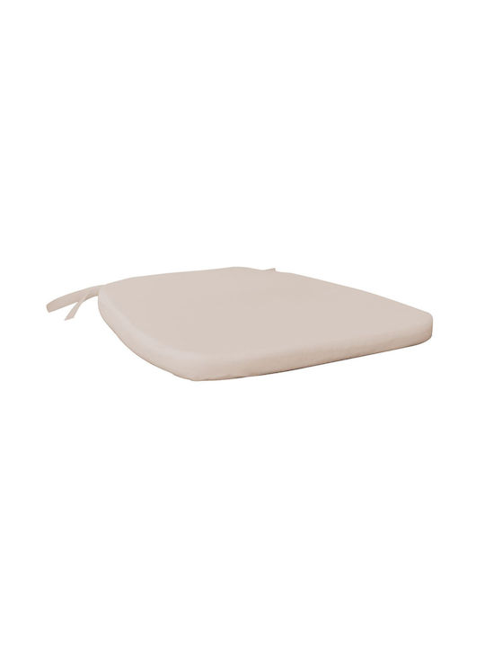 Woodwell Waterproof Garden Chair Cushion Destiny Beige 42x43cm