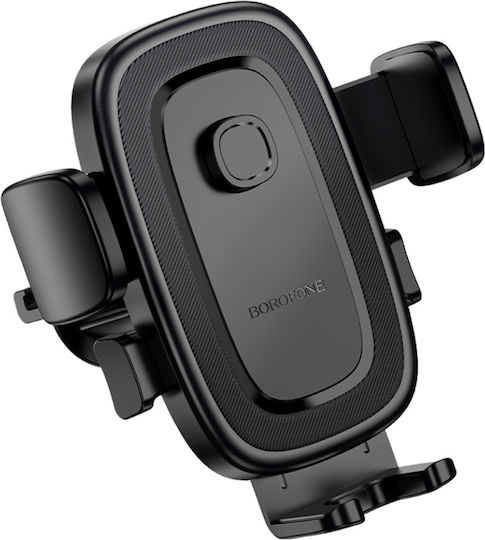 Borofone Car Mobile Mount with Adjustable Hooks Black
