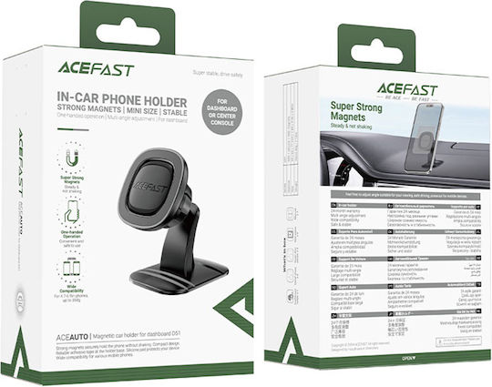 Acefast Car Mobile Mount with Magnet Black