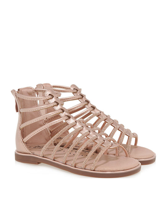 Kinder Sandalen Anatomisch Rose Gold