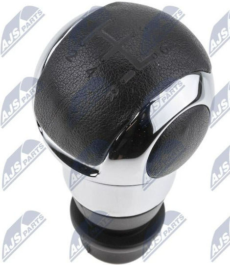 NTY Πόμολο 5 Ταχυτήτων για Citroen DS4 2011+ / DS3 2009+ Μαύρο