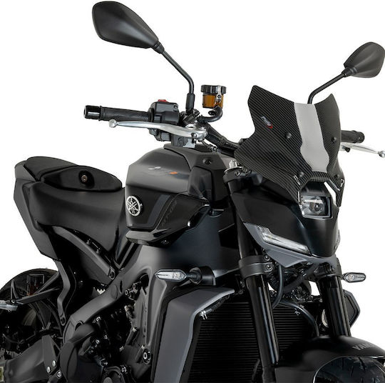 Carbon Windshield New Generation Sport Yamaha MT-09 MT-09 SP '24-'25 22077C Puig