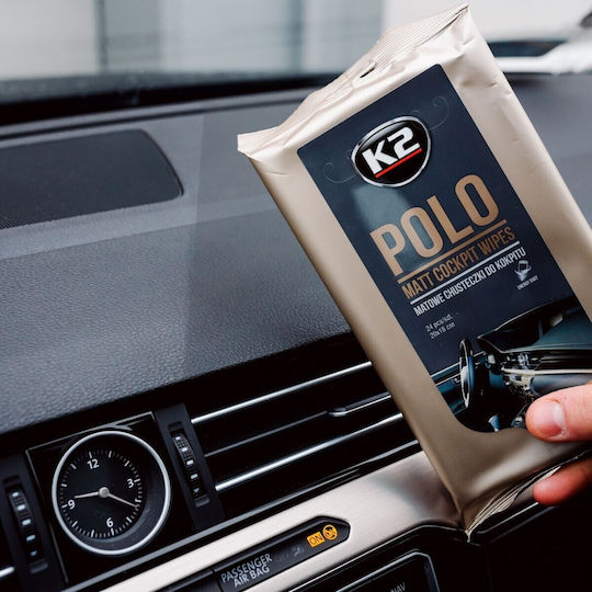CarMotion Cleaning and Polishing Wipes for Car Dashboard 24pcs
