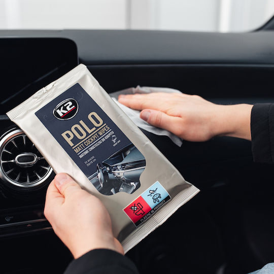 CarMotion Cleaning and Polishing Wipes for Car Dashboard 24pcs