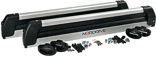 Nordrive Nordic-King Car Ski Mounts Suitable for 6 Ski Pairs or 4 Snowboards