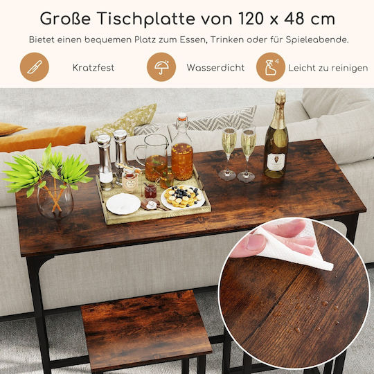 Esszimmer 3Stück 120x48cm