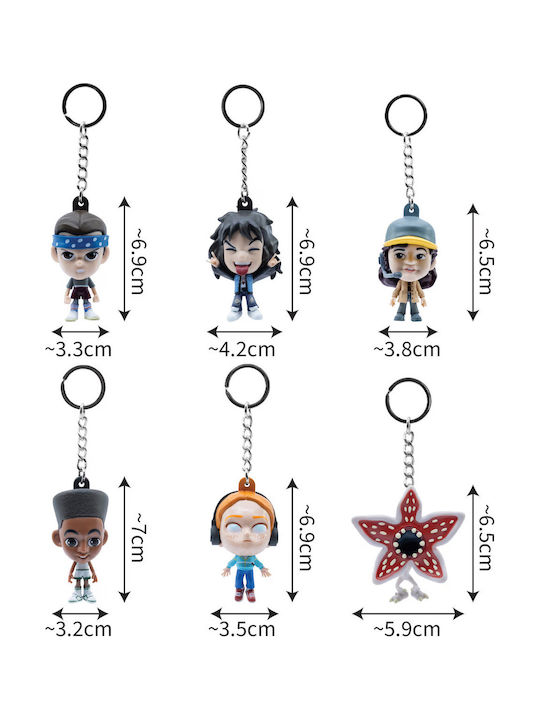 Yume Schlüsselanhänger Pocket Hero Stranger Things Blind Box 1 Stück Zufallsauswahl