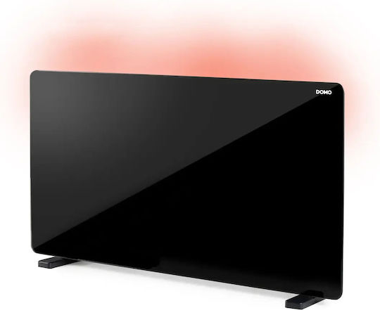 Domo Convector Electric De Pardoseală 2000W Cu Termostat Electronic Și WiFi 82x45.8cm Negru