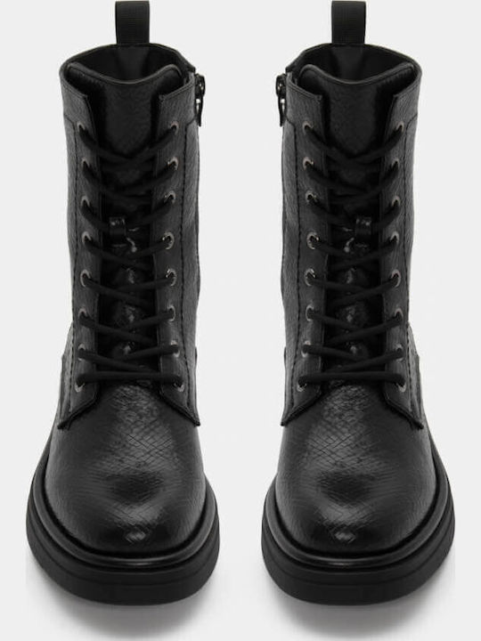 Stiefeletten Damen Schwarz