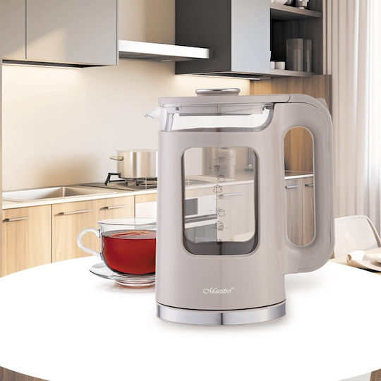 Maestro Kettle 1.7lt 2200W Beige
