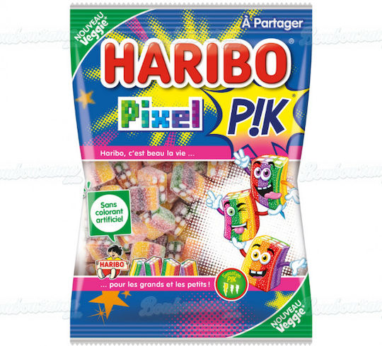 Haribo Sour Rainbow Pixels 80g