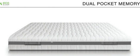 Eco Sleep Dual Pocket Memory King Size Ergonomisch Matratze Memory-Schaum 180x190x26cm