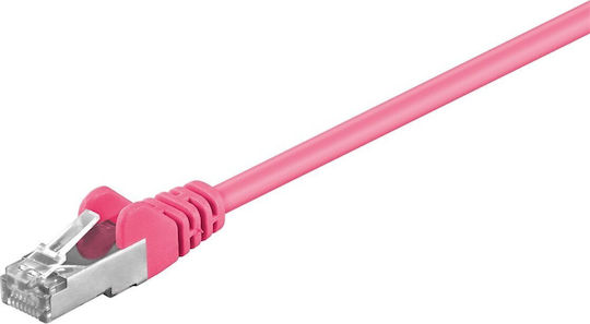 Logon Sf Utp Patch Cable 0.3m Cat5e Magenta Tcr55ss003m