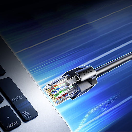 Ugreen U/UTP Καλώδιο Δικτύου Ethernet 0.5m Μαύρο