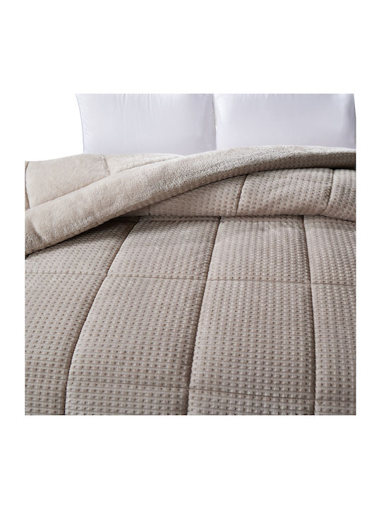 Liolios Home Duvet Cover Semi-double 180x240cm Sahara Beige