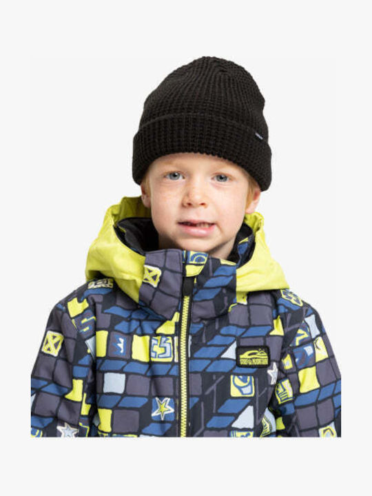 Little Mission Waterproof Kids Casual Coat with Lining and Hood Yellow