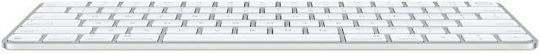 Magic Keyboard with Touch ID for Mac models with  silicon (USB–C) Безжично Само клавиатура Кирилски Бял