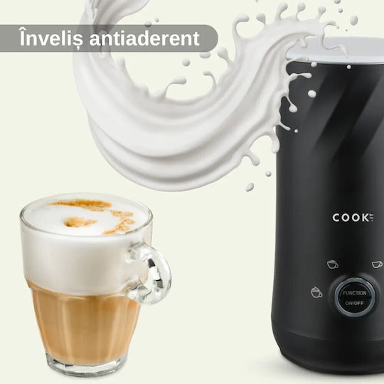 COOK-IT Dispozitiv pentru Spumă de Lapte Caldă și Rece cu Acoperire Antiaderentă 300ml