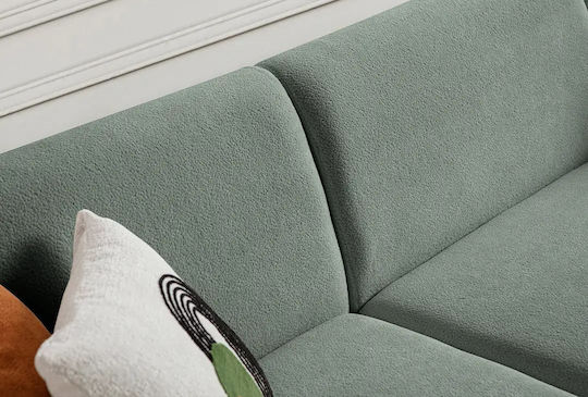 S-loft Colțar Canapea Cu Colțul Din Dreapta Verde Marin 206x290x85cm