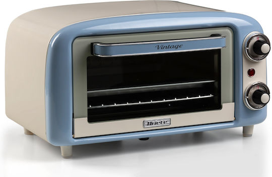 Ariete Vintage Mini Ηλεκτρικό Φουρνάκι 10lt Χωρίς Εστίες Μπλε