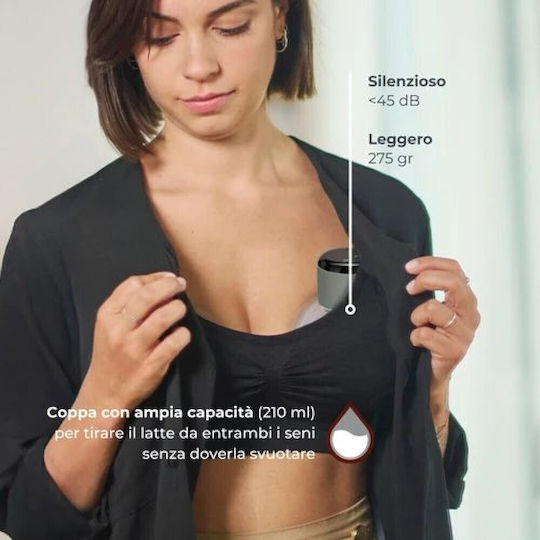 Nuvita Materno Comfort Ηλεκτρικό Μονό Θήλαστρο Πράσινο 210ml