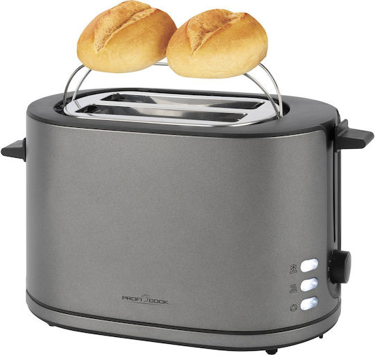 Profi Cook Pc-ta Toaster 2 Schlitze Gray