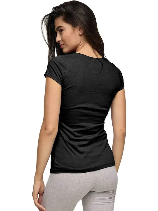 Γυναικείο T-shirt Μαύρο