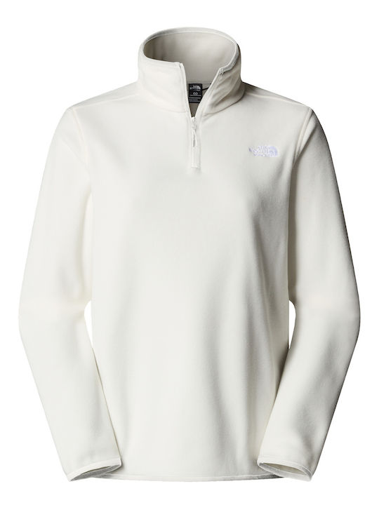 Bluza Damă cu Fermoar White Dune