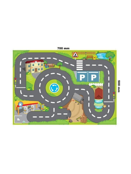 Just Toys Χαλάκι Δραστηριοτήτων Πολύχρωμο 80x70cm