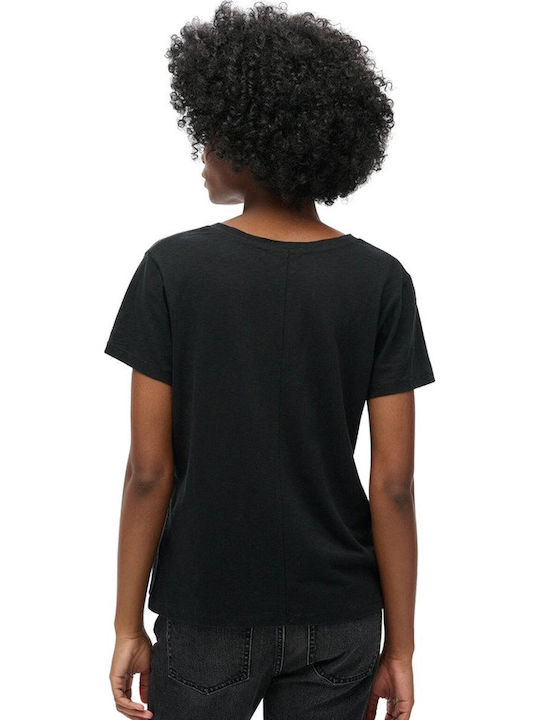 Studios Slub Women's T-shirt Black