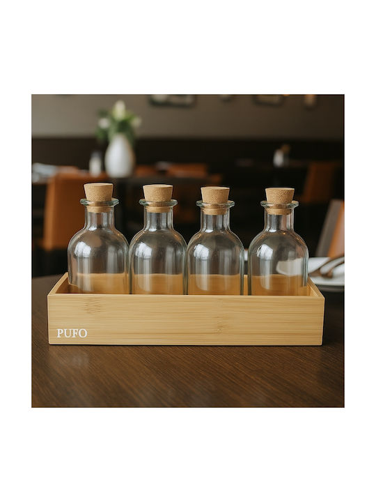 Σετ Λαδόξιδο Γυάλινο με Ροή 250ml