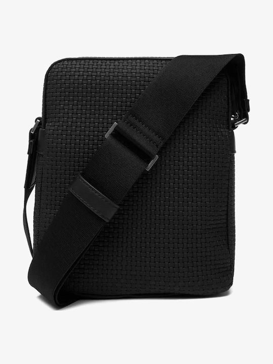 Herrentasche Schulter / Crossbody Schwarz