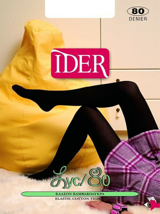 Lyc 80D Ciorapi dama 80 Den Negru