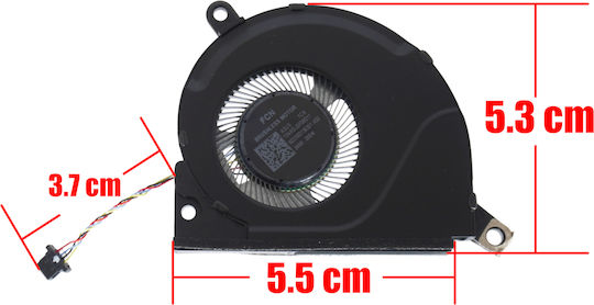 Laptop Fan Vram Cooling Fan Asus Rog Strix G16 G614ji G614jir G614jj G614jz G614jzr G18 G814ji Scar 16 G634jy 18 G834jy Dfs5f22b04954c 13nr0d90p09011 6033b0136301 4pin Code 81505