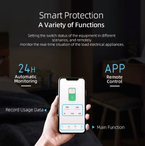 Tongou Tongou Tuya Wifi Smart Kwh 40A Kilowatt Meter Electric Panel Analog Rail Single Phase Wi-Fi Tuya TO-Q-SY1-JWT
