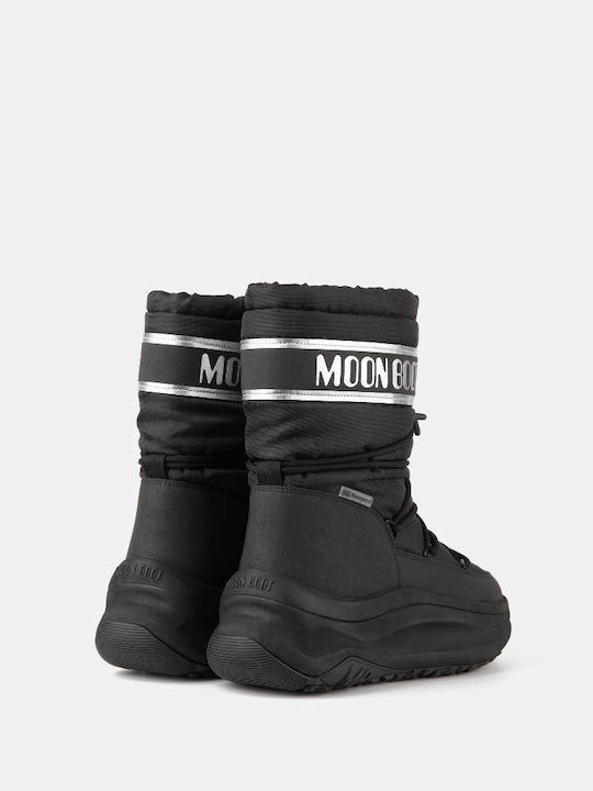 Moon Boot Μποτάκια Casual Μαύρα 80D2490010-NH36